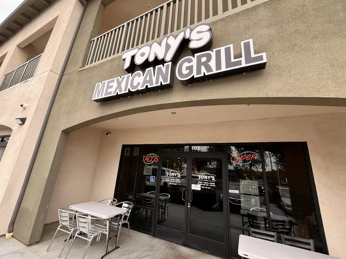 Tony's Mexican Grill Riverside