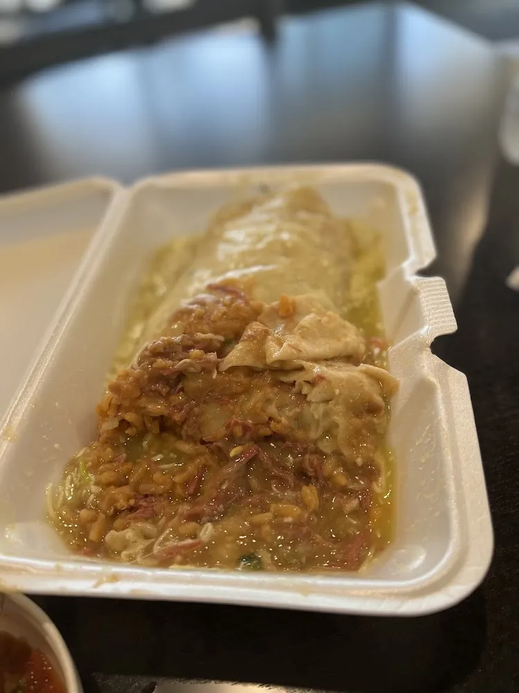 Wet Carne Asada Burrito
